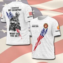 US Marine Corps, E 8 Marines Master Sergeant - T-Shirt