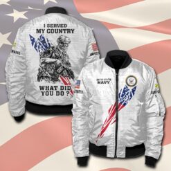 US Navy, E 3 Blue - Bomber Jacket