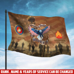 US Marine Corps, Honor The Fallen - Flying Flag 3×5 Feet(90×150 Cm)