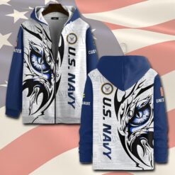 US Navy, Thank a Veteran - Zip Hoodie