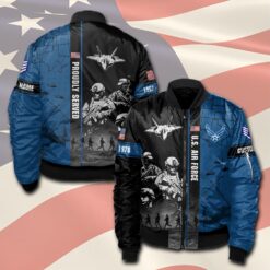 US Air Force , Freedom Over Fear - Bomber Jacket