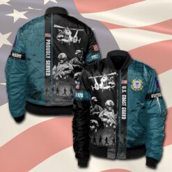 US Coast Guard, E 5 Red - Bomber Jacket