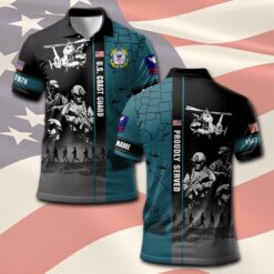 US Coast Guard, Defender of Freedom - Polo Shirt