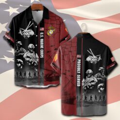 US Marine Corps, W 3 Marines Chief Warrant Officer 3 - Short Sleeve Button Shirt