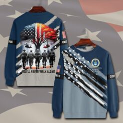 US Air Force , Service Before Self - Sweatshirt