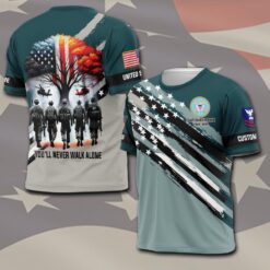 US Coast Guard, E 4 Gold - T-Shirt