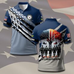 US Navy, I Walked The Walk - Polo Shirt
