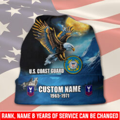 US Coast Guard, Second To None - Full-Printed Beanie Hat