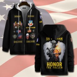 Air Force Command, Remember - Honor - Respect - Zip Hoodie