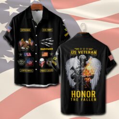 Navy Rating, E 5 Gold - Short Sleeve Button Shirt