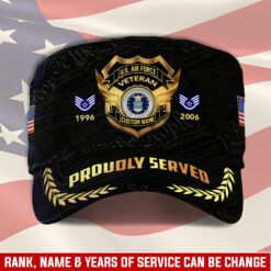 US Air Force , E 4 Air Force Sergeant - Military Cap