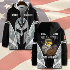 US Air Force , E 8 Air Force First Sergeant - Zip Hoodie