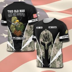 US Army, E 6 Army Staff Sergeant - T-Shirt