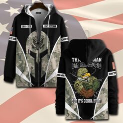 US Army, O 5 Army Lieutenant Colonel - Zip Hoodie