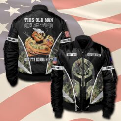 US Coast Guard, Honoring All Who Served - Bomber Jacket