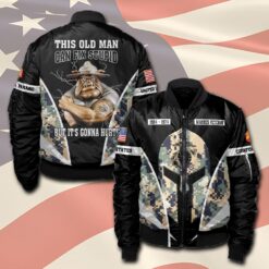 US Marine Corps, No One Gets Left Behind - Bomber Jacket