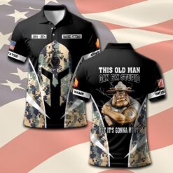 US Marine Corps, E 8 Marines First Sergeant - Polo Shirt