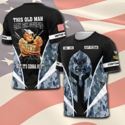 US Navy, By Sea, Air and Land - T-Shirt