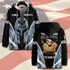 US Navy, Honoring All Who Served - Zip Hoodie