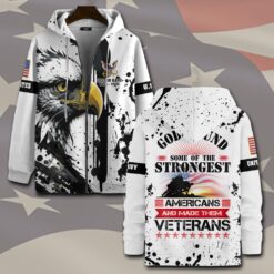 US Navy, Thank a Veteran - Zip Hoodie