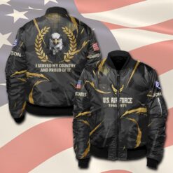 US Air Force , Honor The Fallen - Bomber Jacket