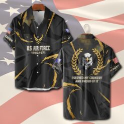 US Air Force , O 4 Air Force Major - Short Sleeve Button Shirt