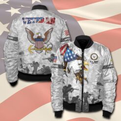 US Navy, Anchors Aweigh - Bomber Jacket
