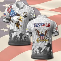 US Navy, Proud Veteran - Polo Shirt