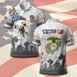 US Marine Corps, Always Remember, Never Forget - Polo Shirt