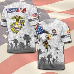 US Marine Corps, E 9 Marines Master Gunnery Sergeant - T-Shirt