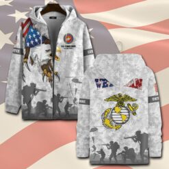 US Marine Corps, E 5 Marines Sergeant - Zip Hoodie