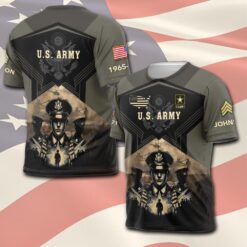 US Army, Land Of The Free, Because Of The Brave - T-Shirt