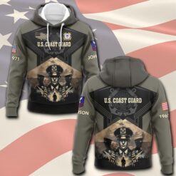 US Coast Guard, Proud Veteran - Hoodie