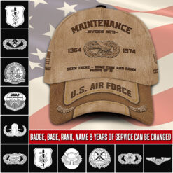 Air Force Badge, All Gave Some, Some Gave All - Classic Cap