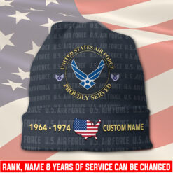 US Air Force , Freedom Isn't Free - Full-Printed Beanie Hat