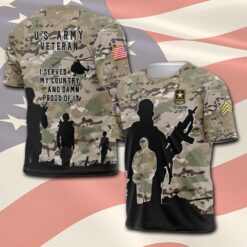 US Army, E 8 Army Master Sergeant - T-Shirt