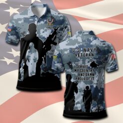US Navy, Honor The Fallen - Polo Shirt