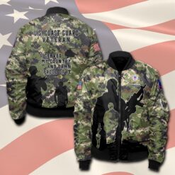 US Coast Guard, E 7 Gold - Bomber Jacket