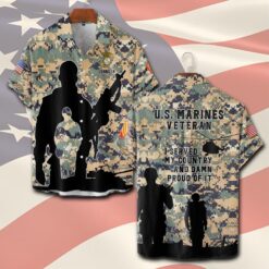 US Marine Corps, E 8 Marines Master Sergeant - Short Sleeve Button Shirt