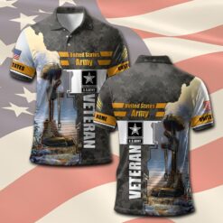 US Army, American By Birth, Veteran By Choice - Polo Shirt