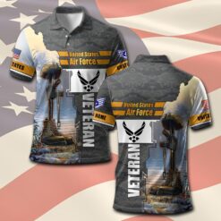 US Air Force , E 9 Air Force Chief Master Sergeant - Polo Shirt