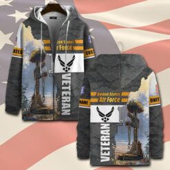 US Air Force , Served With Pride - Zip Hoodie