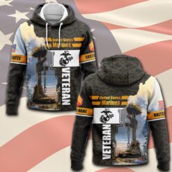 US Marine Corps, No One Fights Alone - Hoodie