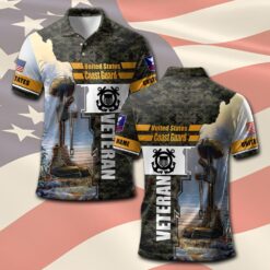 US Coast Guard, Always Remember, Never Forget - Polo Shirt