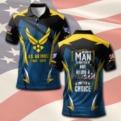 US Air Force , E 8 Air Force First Sergeant - Polo Shirt