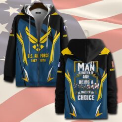 US Air Force , Freedom Isn't Free - Zip Hoodie