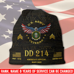 US Army, Remember - Honor - Respect - Full-Printed Beanie Hat