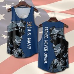 US Navy, E 2 Blue - Tank-Top