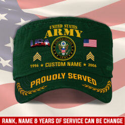 US Army, E 9 Army Command Sergeant Major - Military Cap