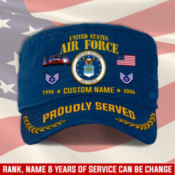 US Air Force , E 4 Air Force Sergeant - Military Cap